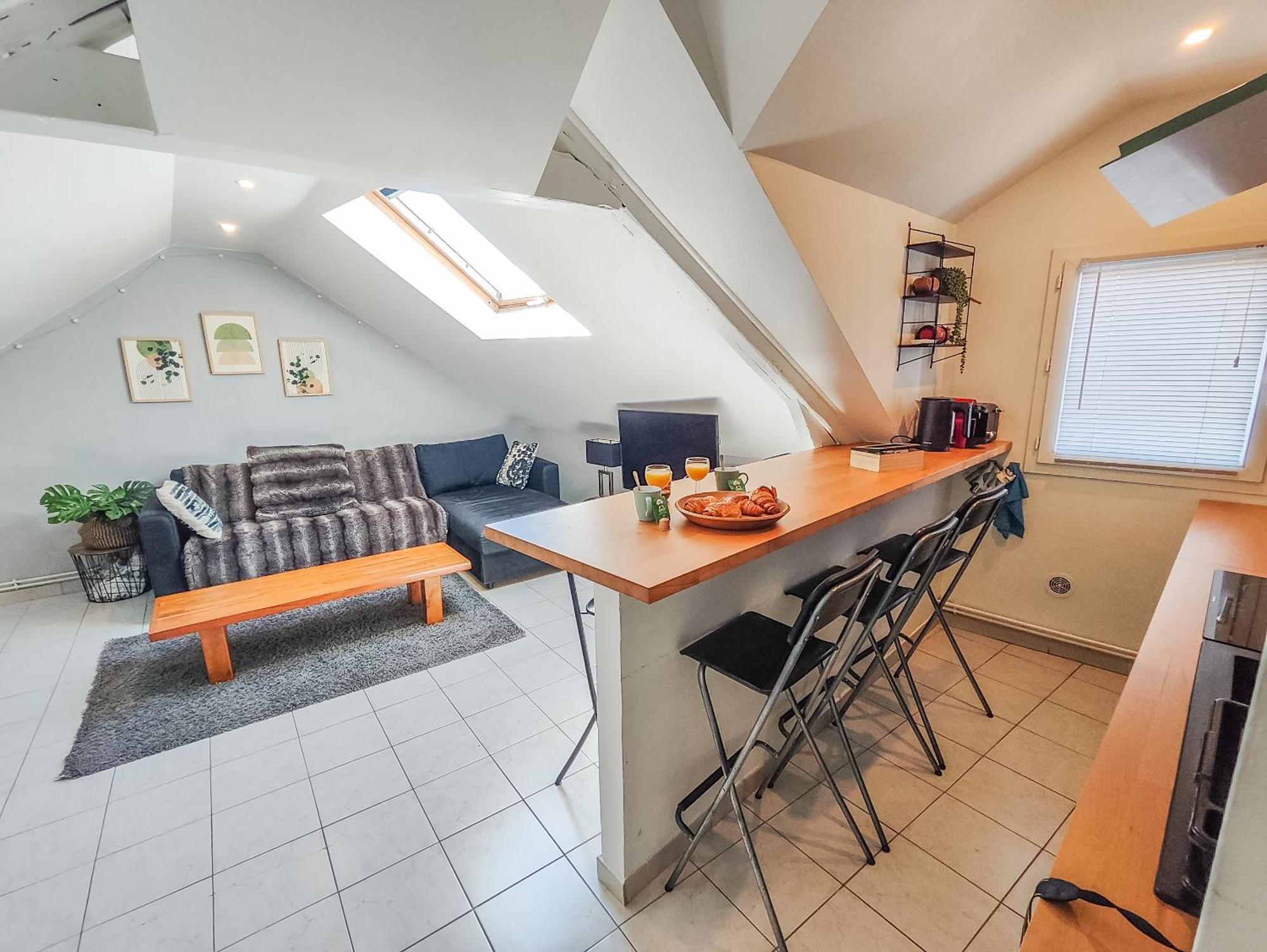 Le Havre Sanvic - Appartement Chaleureux المظهر الخارجي الصورة